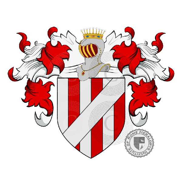 Coat of arms of family Zannetti