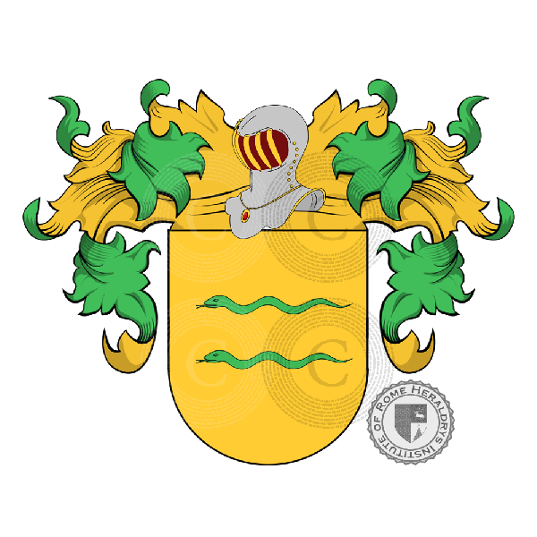 Coat of arms of family Candela
