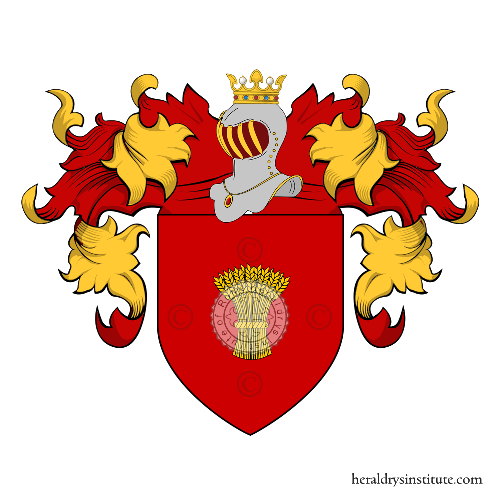Coat of arms of family Delvecchio