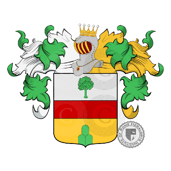 Coat of arms of family Brullini