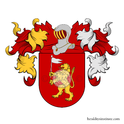 Coat of arms of family Rótulo, Rotulo