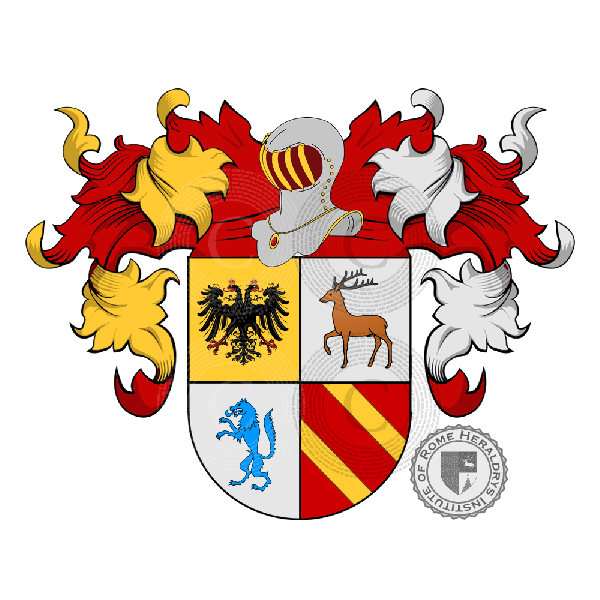 Coat of arms of family Meli