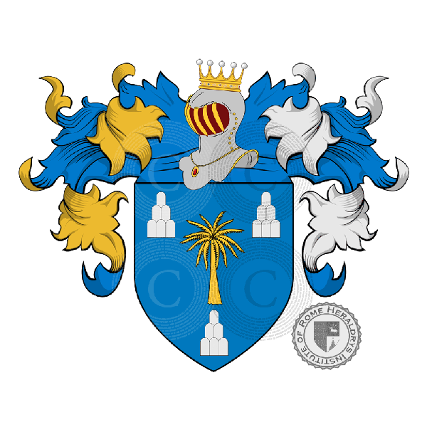 Coat of arms of family Lamarque