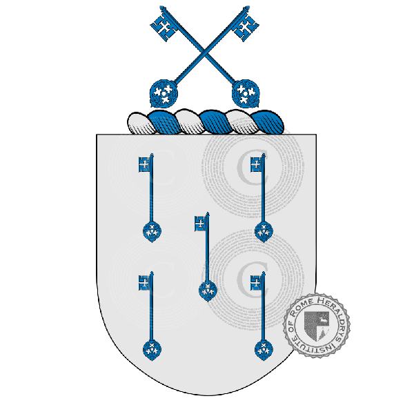 Coat of arms of family Fagundes