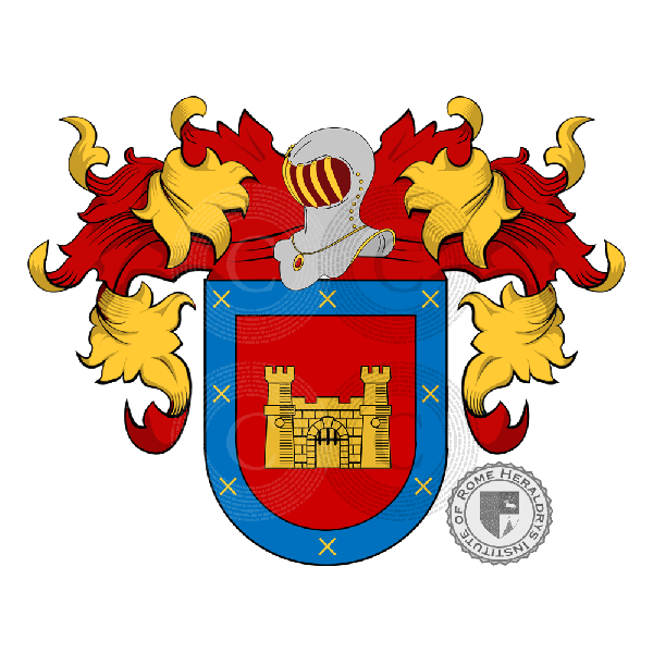 Coat of arms of family Astorga   ref: 22754