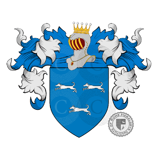 Coat of arms of family Grenier De Sanxet