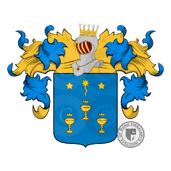 Coat of arms of family De Regibus