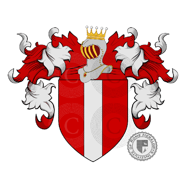 Coat of arms of family Viaro
