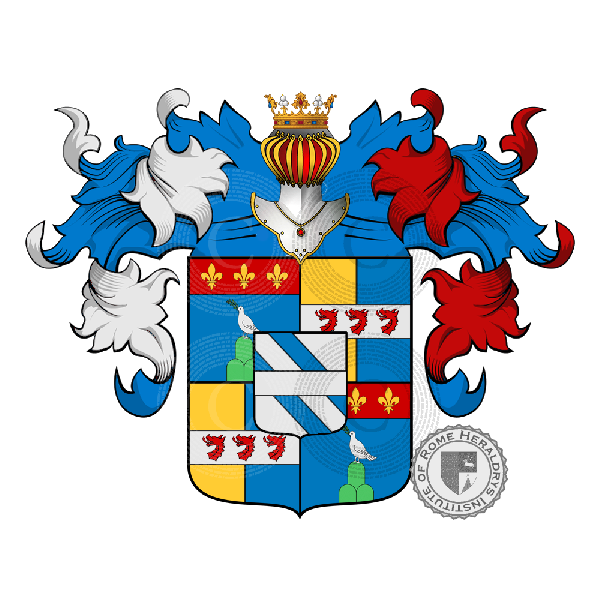 Coat of arms of family Bianchi, Bianchi d