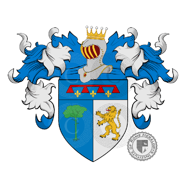 Coat of arms of family Rizzi