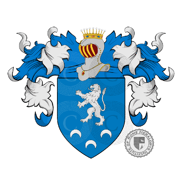 Coat of arms of family Taffini
