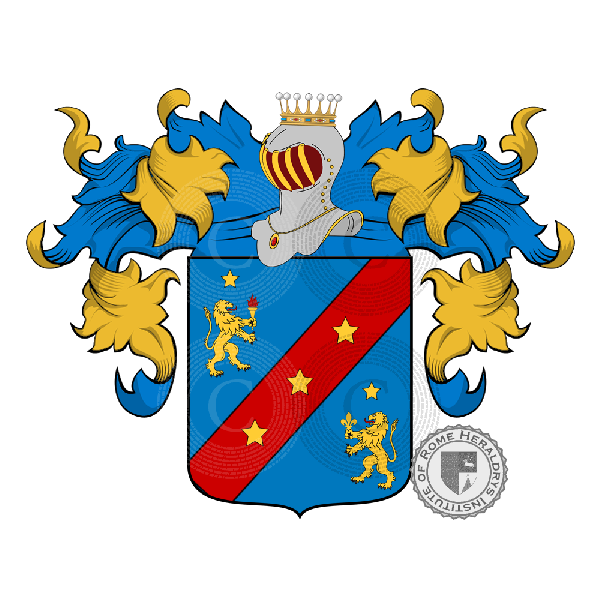 Coat of arms of family Zarone