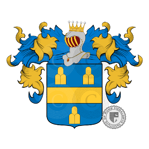 Coat of arms of family Bertaccini