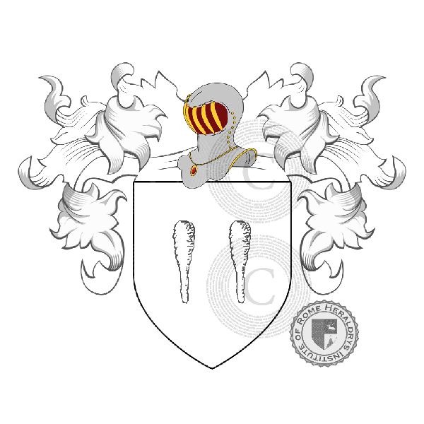 Coat of arms of family Mazzieri