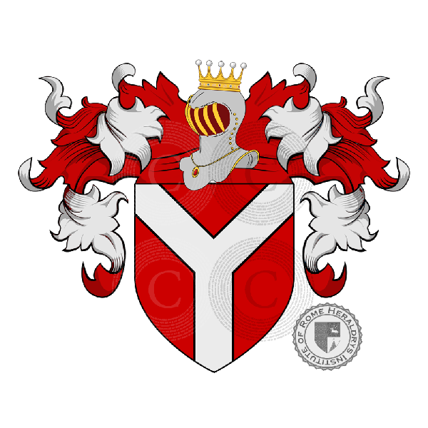 Coat of arms of family Anzio
