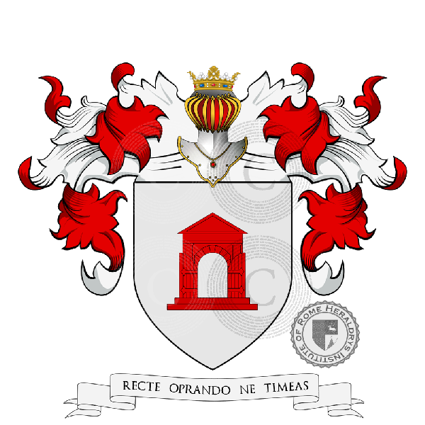 Coat of arms of family Della Porta