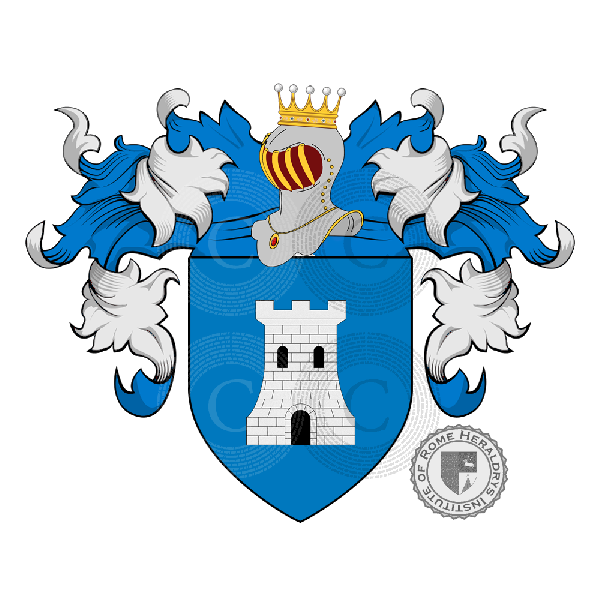 Coat of arms of family De la Porte