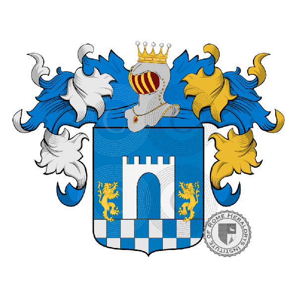 Coat of arms of family La Porta