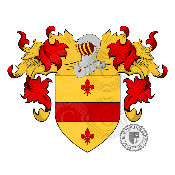 Coat of arms of family Borzacchini