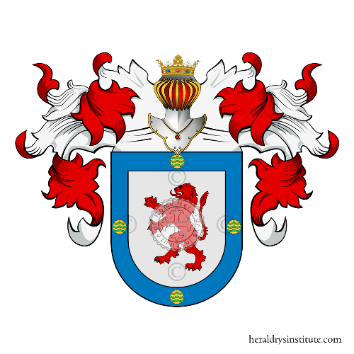 Coat of arms of family Ceròn