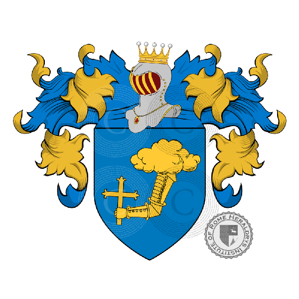 Coat of arms of family Dohuet