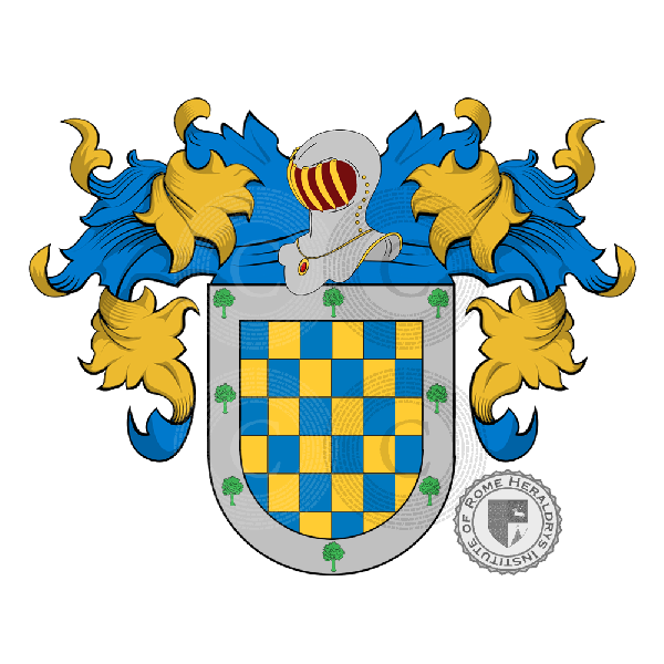 Coat of arms of family Zubiran