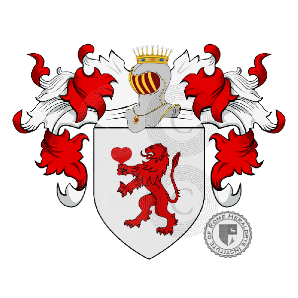 Coat of arms of family Santa Maria