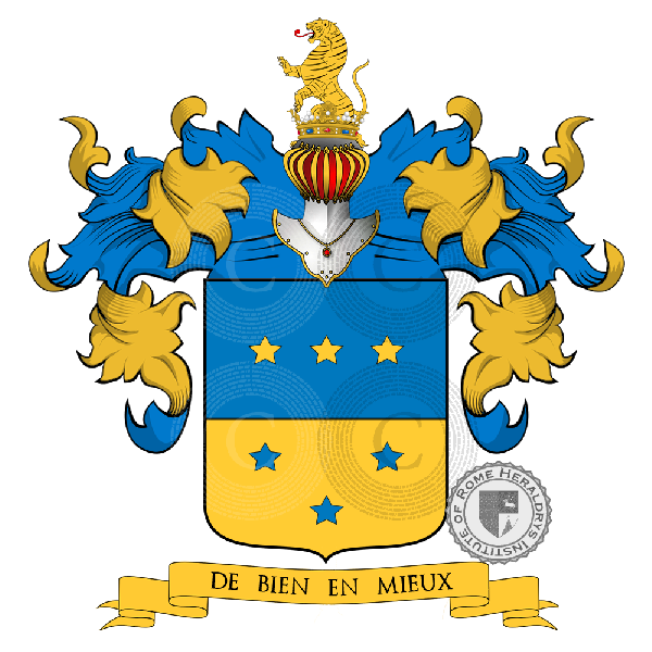 Coat of arms of family Tana