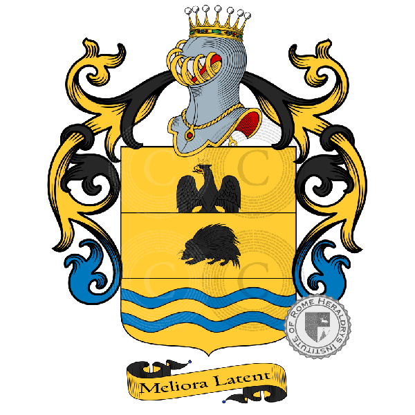 Coat of arms of family Rizzo, Rizzo de Ritiis