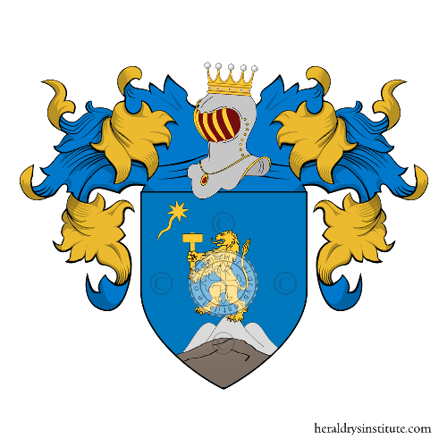 Coat of arms of family Piromallo