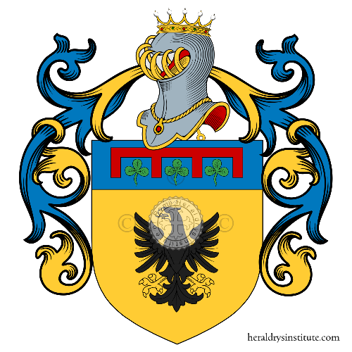 Coat of arms of family Zappi, Zappe