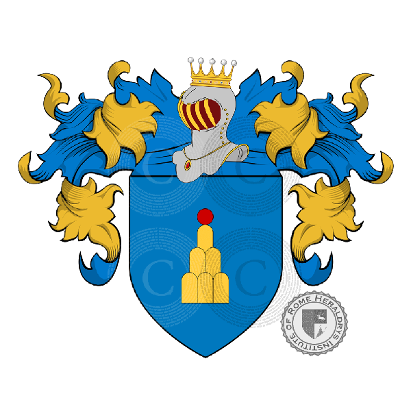 Coat of arms of family Del Frate