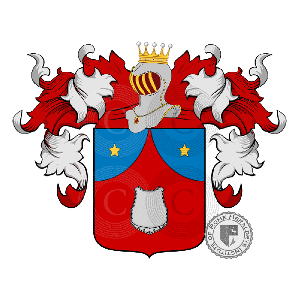 Coat of arms of family Panziroli