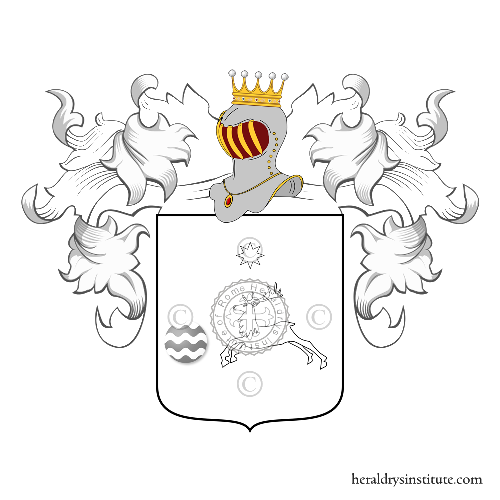 Coat of arms of family La Russa