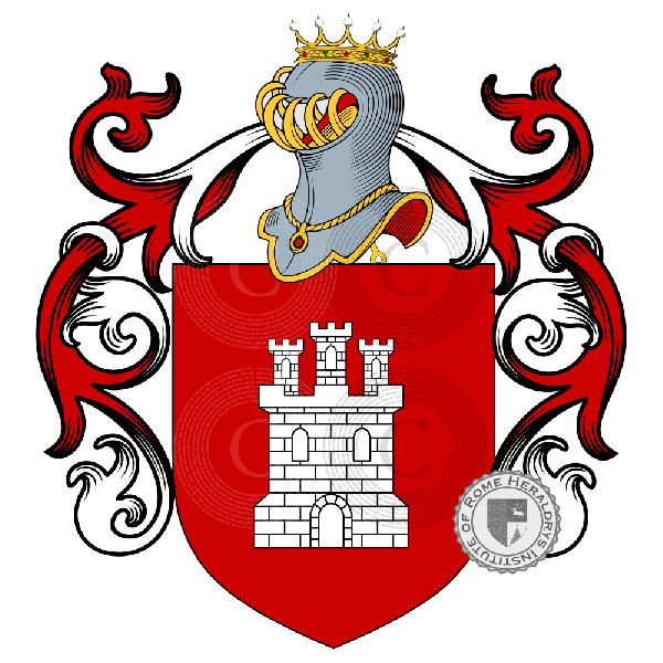 Coat of arms of family Imperio