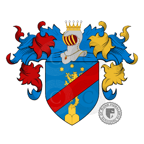 Coat of arms of family Segreti