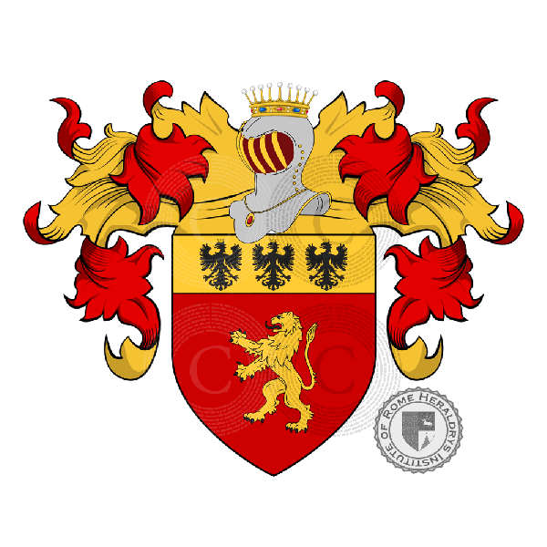 Wappen der Familie Oldofredi