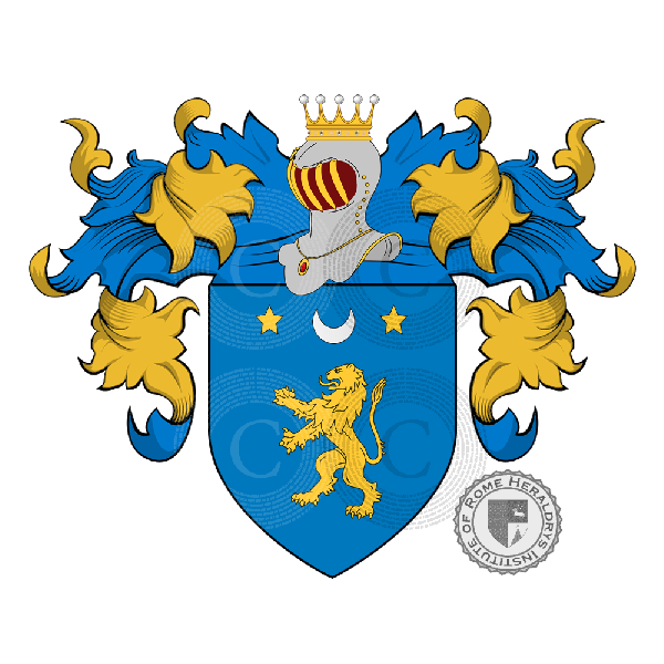 Coat of arms of family Brunat