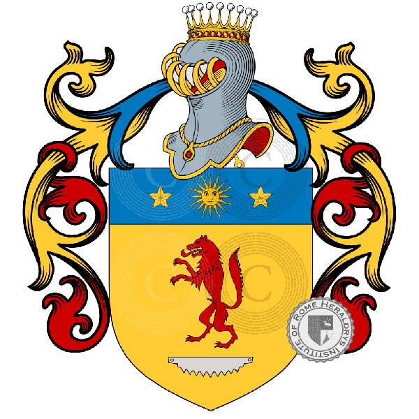 Wappen der Familie De Lucia