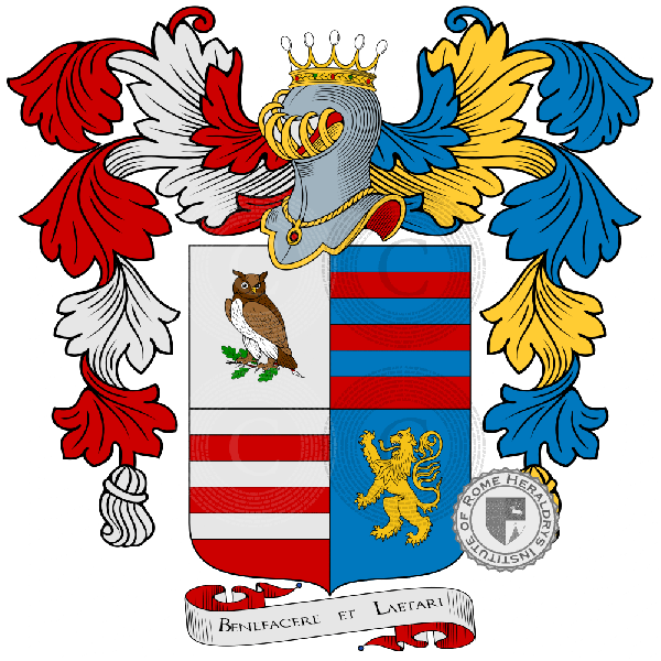 Wappen der Familie Minervini