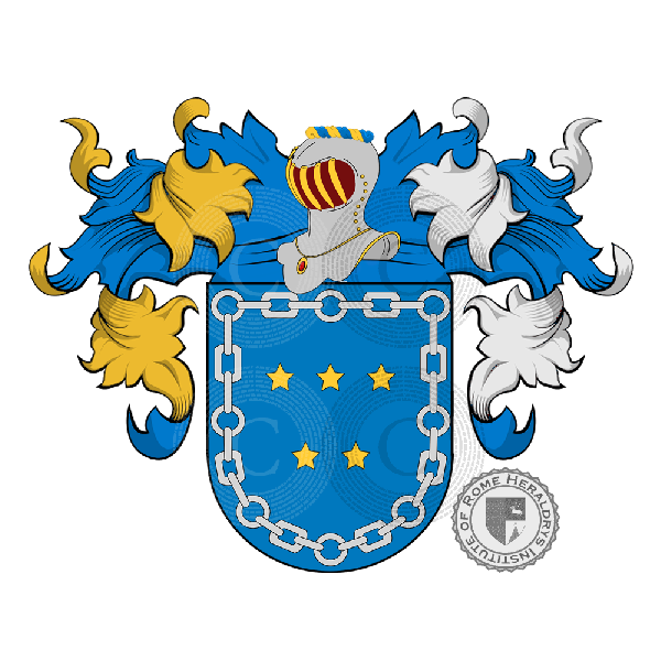 Coat of arms of family Canelo