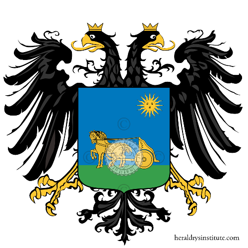Coat of arms of family Carrozzini