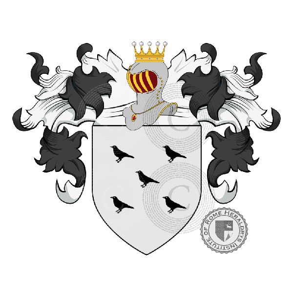 Coat of arms of family Corvera