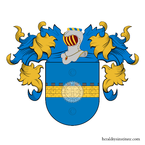 Coat of arms of family Saqui