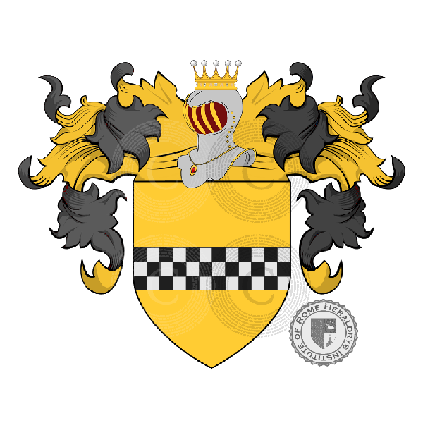 Wappen der Familie Persano Adorno