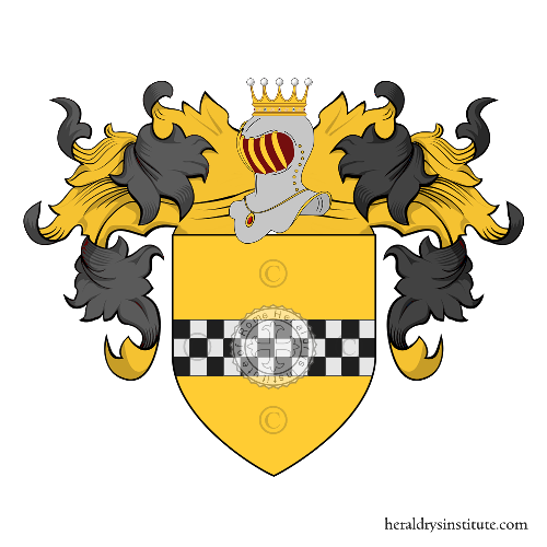 Wappen der Familie Adorno, Adorni, Adorni   ref: 23603