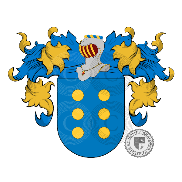 Coat of arms of family Mare