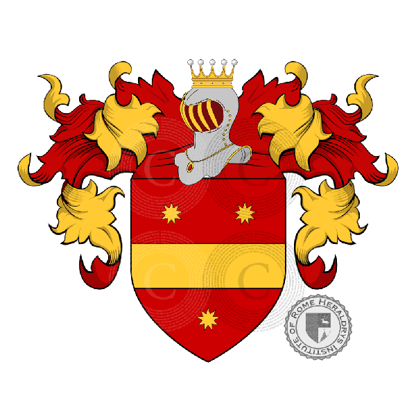 Coat of arms of family Minnucci