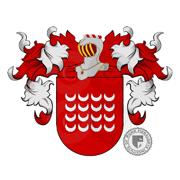 Coat of arms of family Souza Seu Sousa