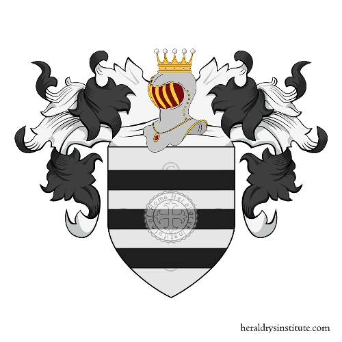 Coat of arms of family De Rossi